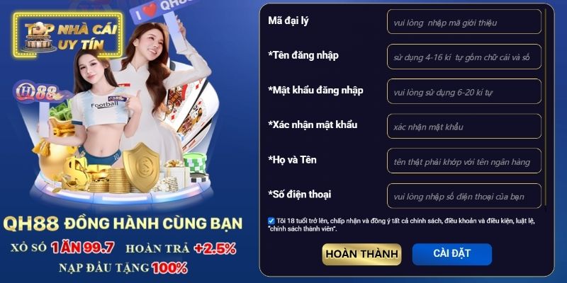 Hướng dẫn đăng ký tạo tài khoản