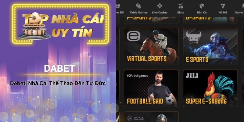 Debet| Nhà Cái Thể Thao Đến Từ Đức - Đăng Ký Nhận Kèo Thơm