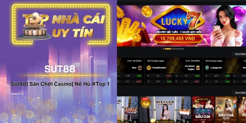 Sut88| Sân Chơi Casino| Nổ Hũ #Top 1